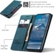 Чохол книжка з магнітом Xiaomi Redmi Note 12 Pro+ 5G CaseMe Sea Green (34703-56) - зображення 4
