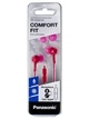 Дротові навушники з мікрофоном Panasonic RP-TCM115GC-P Red - зображення 5