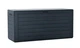 Садовий ящик-скриня для зберігання Prosperplast Woodebox MBWL280-S433 антрацит - зображення 1