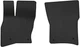 EVA коврики EVAtech в салон авто передние для Land Rover Defender (L663) 2020+ 2 поколения SUV EU 2 шт Black (LR13055A2RN4RBB) - изображение 1