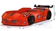 Кровать-машина Exit Jaguar Speedy boy Красный с подсветкой фар, колес и дна + звуковые эффекты и пульт ДУ - изображение 9