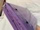Однотонное постельное белье Сатин Страйп Epico ITALY Полуторный 150х220 простынь на резинке Фиолетовый - изображение 4