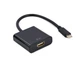 Адаптер Cablexpert USB Type-C HDMI M/F Black (A-CM-HDMIF-04) - изображение 1