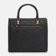 Сумка-шоппер жіноча GUESS ABEY ELITE TOTE HWQB8558230-BLA Чорна (800070266632) - зображення 3