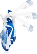 Повнолицьова маска Aqua Speed DRIFT 7086 (249-51) Унісекс S/M Біло-синя (5908217670861) - зображення 2