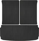 EVA коврик EVAtech в багажник авто для Mercedes-Benz GL-Class (X166) 7 seats 2012-2015 2 поколения SUV USA 3 шт Black (MB11801BE3RBB) - изображение 1