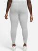 Legginsy sportowe damskie Nike W Nsw Essntl Gx Mr Lggng Swsh CZ8530-063 S Szare (194502821659) - obraz 2