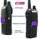 Рация Baofeng UV-82 5W, Батарея Li-ion 1800 мАч UHF/VHF, 128 каналов (ремешок на шею и гарнитура) - изображение 2