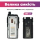 Рація Baofeng UV-82, 8 Ватт, батарея 2000 мАч + Гарнітура Baofeng + Ремінець на шию - зображення 5