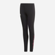 Legginsy dziecięce dla dziewczynki sportowe Adidas Yg Linear Tight DJ1316 122 cm Czarne (4060509808374) - obraz 1