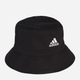 Дитяча панама Adidas Cotton Bucket H36810 OSFC Чорна (4064048577968) - зображення 3