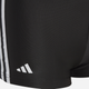 Дитячі плавки-шорти для хлопчика adidas 3S Boxer HR7476 128 см Чорні (4066745053479) - зображення 3