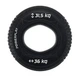 Еспандер кистьовий силіконовий PowerPlay PP-4330 Hand Grip Loops Hard 31.5-36 кг Чорний - зображення 1