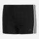 Підліткові плавки-шорти для хлопчика adidas Fit Bx 3S Y DP7540 176 см Чорні (4060515130780) - зображення 1