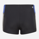 Дитячі плавки-шорти для хлопчика adidas Cb 3S Boxer HR7473 116 см Чорні (4066745226729) - зображення 2