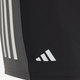 Kąpielówki młodzieżowe chłopięce bokserki adidas Cb 3S Boxer HR7473 152 cm Czarne (4066745226705) - obraz 5