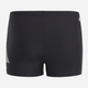 Дитячі плавки-шорти для хлопчика adidas 3 Bar Log Boxer HR7480 104 см Чорні (4066745161921) - зображення 2