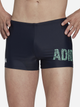 Плавки-боксери чоловічі adidas Lineage Boxer HT2070 6 Темно-сірі (4066745173252) - зображення 1