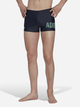 Kąpielówki męskie bokserki adidas Lineage Boxer HT2070 8 Ciemnoszare (4066745173207) - obraz 3