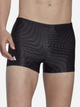 Kąpielówki męskie bokserki adidas Aop Boxer HT2093 6 Czarne (4066745123189) - obraz 1