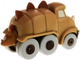 Samochód Mattel Disney Pixar Cars On The Road Color Changers Baby Quadratorquosaur (0194735124985) - obraz 6