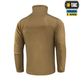 Тактическая военная куртка M-Tac Alpha Microfleece Gen.II Coyote Brown L - изображение 4