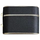 Кожаный футляр Suitcase для наушников AirPods 3 Black - изображение 1