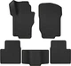 EVA коврики EVAtech в салон авто для Mercedes-Benz GL-Class (X164) 7 seats 2006-2012 1 поколение SUV EU 5 шт Black (MB33123CD5RBB) - изображение 1