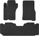 EVA коврики EVAtech в салон авто для Mercedes-Benz ML-Class (W163) 7 seats 1997-2005 1 поколение SUV EU 3 шт Black (MB23267Z3MS1RBB) - изображение 1