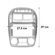 Переходная рамка 9" Lesko для авто KIA Cerato Hatchback (LD) 2004-2006 (7008) - изображение 3