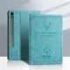 Чехол-книжка UniCase Deer Pattern для Samsung Galaxy Tab S9 FE (X510/516) / Tab S10 FE (X520/526) - Green - изображение 4