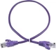 Патч-корд Rb-lan UTP Cat 5e 0.5 м Purple (RB1400.9) - зображення 1