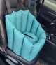 Автокресло сумка-переноска автогамак лежак для собак животных автомобильная переноска съемный чехол на подушке 50 х 45 см Бирюзовый - изображение 12