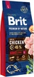 Сухой корм Brit Premium Adult L для взрослых собак больших пород (весом от 25 до 45 кг) 15 кг (курица) - изображение 1