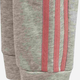 Дитячі спортивні штани для дівчинки adidas G 3S Ft C Pt GN4077 128 см Сірі (4064036011597) - зображення 3