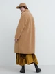 Пальто осеннее длинное женское Uniqlo 393608141 XL Коричневое (1159797455) - изображение 2