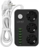 Мережевий фільтр LDNIO SC3631 1.6 м 3роз + 6 USB - изображение 1