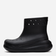 Жіночі гумові чоботи низькі Crocs Classic Crush Rain Boot 207946-BLK 37-38 Чорні (196265156702) - зображення 3