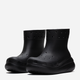 Жіночі гумові чоботи низькі Crocs Classic Crush Rain Boot 207946-BLK 37-38 Чорні (196265156702) - зображення 4