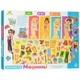 Игрушка Гардероб Tree Toys MD 1076 - это деревянная игрушка, выполненная в виде гардероба, который состоит из частей, соединенных магнитами. - изображение 4