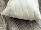 Подушка для сна холлофайбер со стеганым чехлом на молнии Мальва белая 40х60см - изображение 4