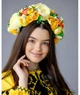 Обруч віночок для волосся український Великий жовтий - изображение 2