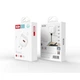 Сетевое зарядное устройство, адаптер XO L59 1USB / QC3.0 / 3A / 18W white + Кабель Lightning white - изображение 3