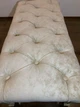 Банкетка з дерева 100 см Бежевий/Слонова кістка Ivory - изображение 4