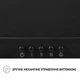 Черная кухонная вытяжка Perfelli K 5202 BL 700 LED, купольная настенная декоративная, шириной 50 см - изображение 9