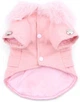 Пальто для собак Glamor Pink з хутряним коміром, S Рожевий - зображення 2