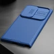 Карбоновая накладка Nillkin CamShield Pro для Samsung Galaxy S24 Ultra Blue - изображение 8