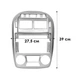Переходная рамка 9" Lesko для авто KIA Cerato Hatchback (LD) 2004-2006 AC (7008) - изображение 3