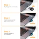 Симулятор компьютерной мыши SeenDa DK16 Jiggler Mouse Черный (1013-511-00) - изображение 6