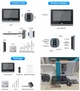 Wi-Fi ВидеоГлазок "W3" (grey) Tuya Дверной 4,3" (11cм) с Записью и Датчиком движения АКБ 5000 мAч Видео Глазок - изображение 15